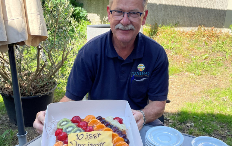 Robert 10 jaar in dienst